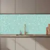 Blauw - Mandala - Design keuken achterwand 2 middel 871 zz_3dshopping