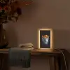 Kip - Bucket - Delfts blauw - Lekker Light Box met kabel (Tafellamp) klein -sfeer4