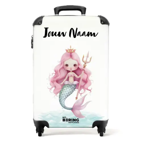 Suzy sirene NBS - Handbagage koffer - Kinderen Unisex middel -productfoto_recht