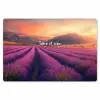 Lavendelveld - Quote - Zonsondergang Placemat vinyl groot -zzsfeer1_Kitchenyeah-website