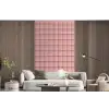 Plaid - Patroon - Gestreept - Roze fotobehang vinyl groot 66 -plant