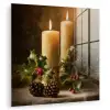 Kaarslicht - Kerst - Veelkleurig plexiglas 5mm klein -zzzproduct_nieuw