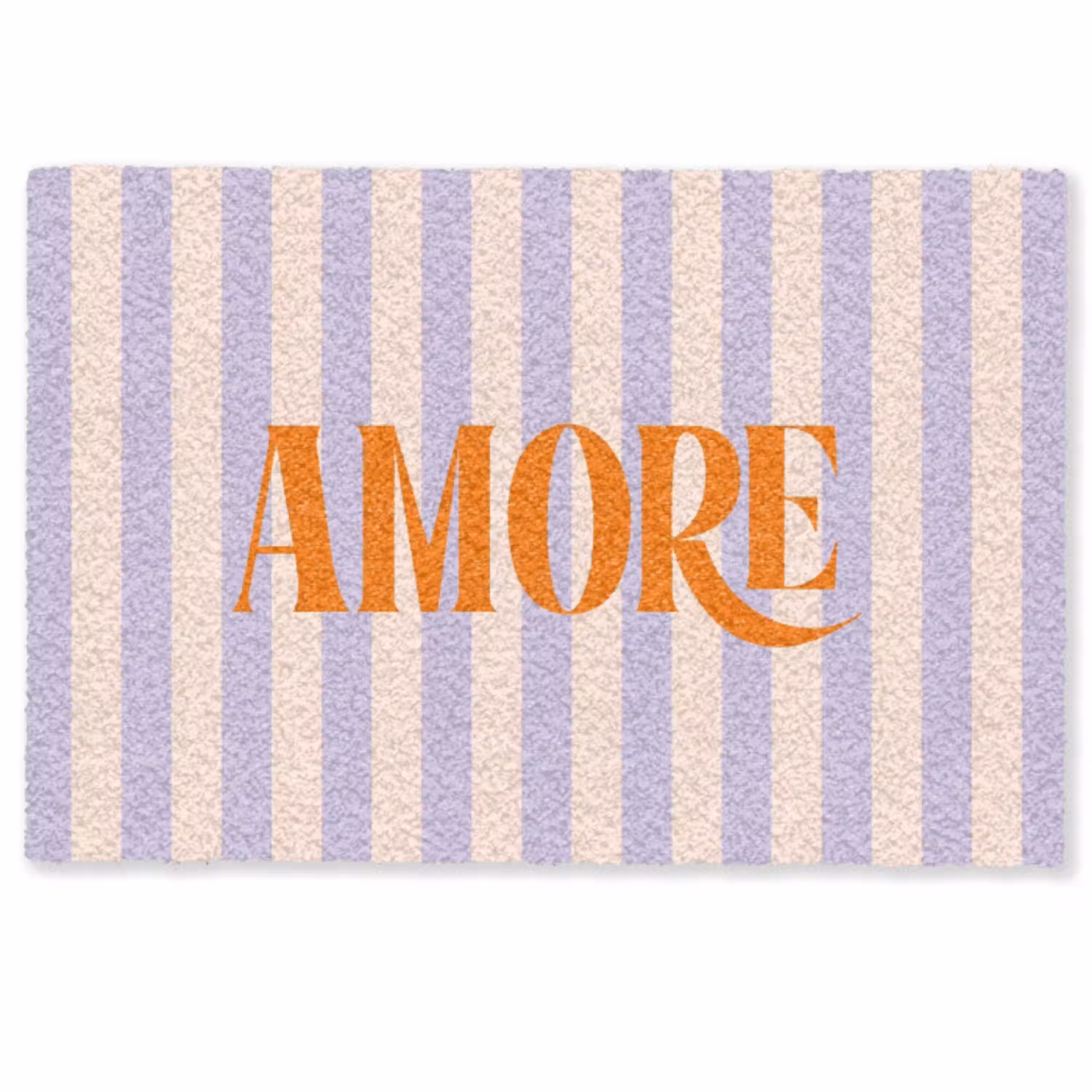 Lila - Oranje - Strepen - Amore Deurmat klein -zkaufland3d