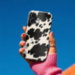 Patroon - Vacht - Zwart - Wit Toughcase MagSafe Apple iPhone 17 klein -Sfeer1V