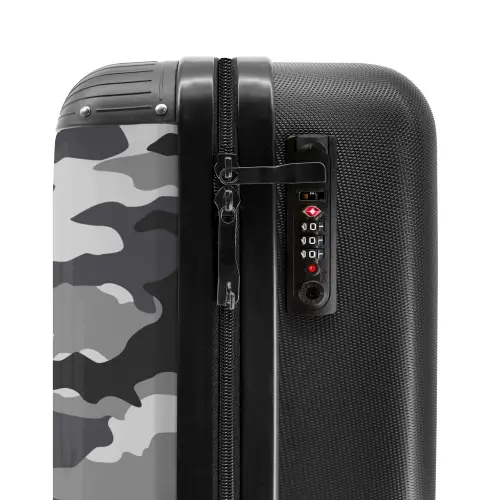 Camogrijs Koffer - NBS - Handbagage middel -slot