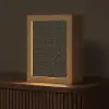 Goud - Zwart - Diamant Light Box met kabel (Tafellamp) klein 925 -z3d_website