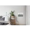 Jungle - Landschap - Blauw textielposter latten blank klein -woonkamer