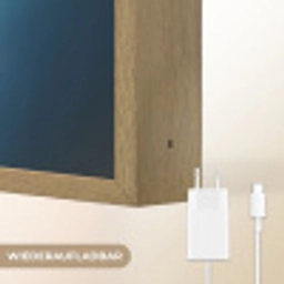 Straaljager - Blauw - Jongens Light Box met batterij (Wandlamp kind) middel -USP_websiteoplaadbaarDE