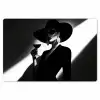 Vrouw - Wijn - Chic Placemat vinyl groot -zzsfeer1_Kitchenyeah-website