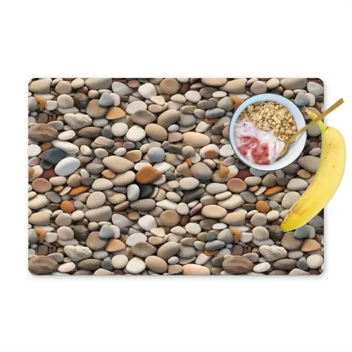 Matte - Lichte - Stenen Placemat vinyl groot 368 -zzzproduct_Kitchenyeah-website