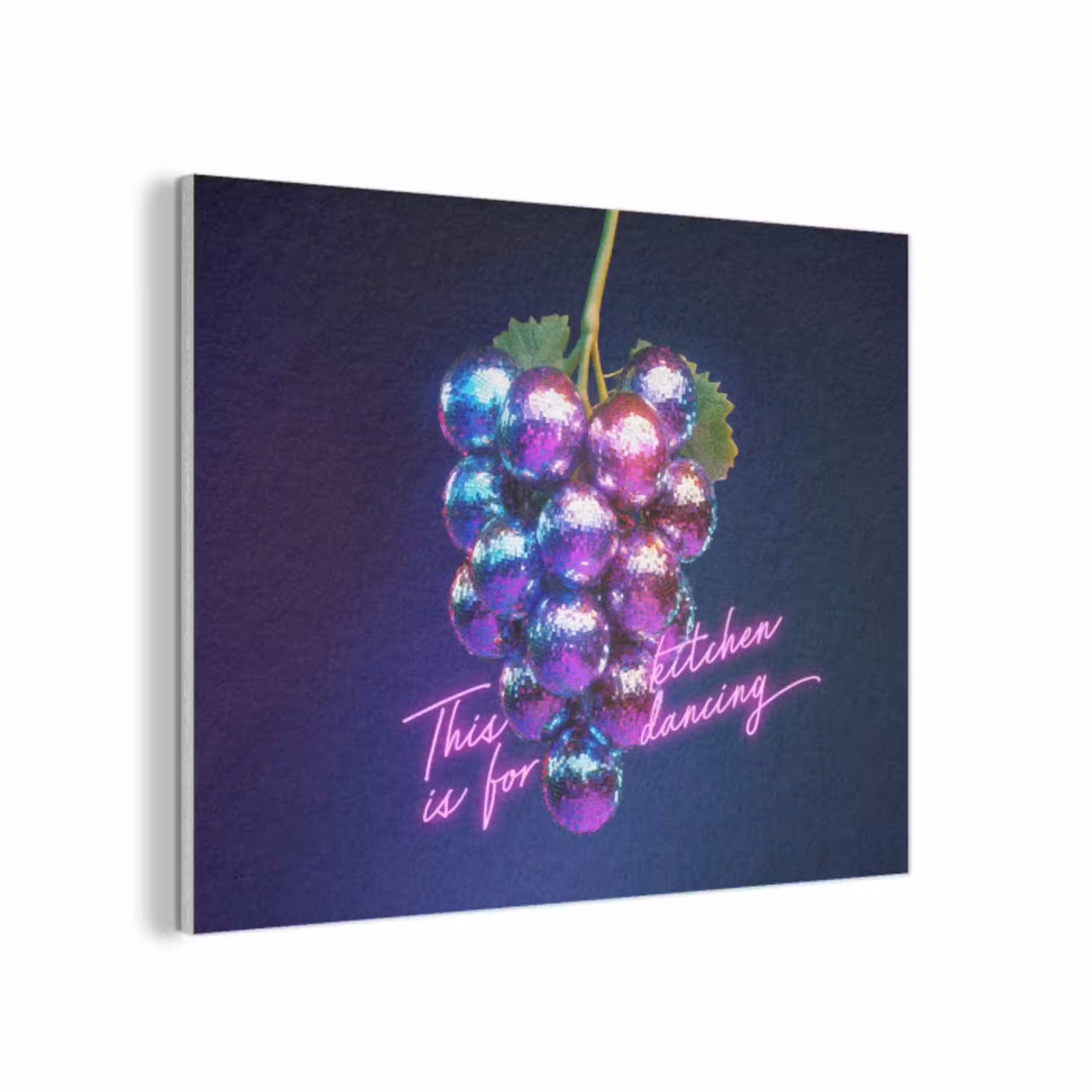 Quote - Neon - Disco - Druiven PET vilt klein -3d