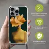 Vrouw - Hoed - Geel Hoesje iPhone 16 Pro Max met koord klein -sfeer2_NL