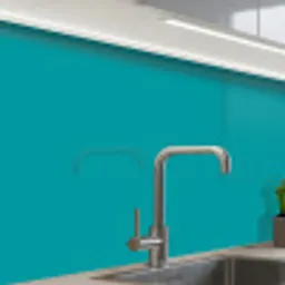 Blauw - Effen kleur keuken achterwand 2 middel 865 -zzzz3d_schuin