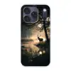 Hert - Bosbeek - Mystiek Telefoonhoesje iPhone 17 Pro klein -3d