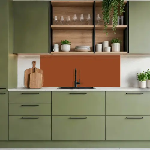 Vurige Verstilling keuken achterwand 2 middel -sfeer3