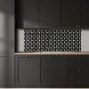 Modern - Geometrisch - Zwart keuken achterwand 2 middel 871 -sfeer1