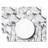 Wit - Marmer - Golvend - Grafiet Placemat vinyl groot 368 -zzsfeer2_Kitchenyeah-website