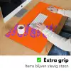 Cool - Paars - Oranje Muismat XXL klein -sfeer3