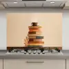 Boeken - Toren - Koffie - Beige keuken achterwand spatscherm klein -3d_website
