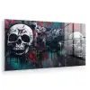 Schedels - Graffiti - Abstract plexiglas 5mm klein -zzzproduct_nieuw