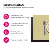 Illustratie - Bord - Bestek - Beige Inductie beschermer vinyl 3mm klein -zzzzzzz-lf-ups