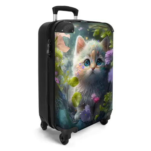 Pippa Poes NBS - Handbagage koffer - Unisex middel -productfoto_3d