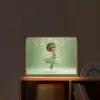 Fee - Groen - Sprookje - Sterren Light Box met batterij (Wandlamp kind) middel -sfeer1_kind