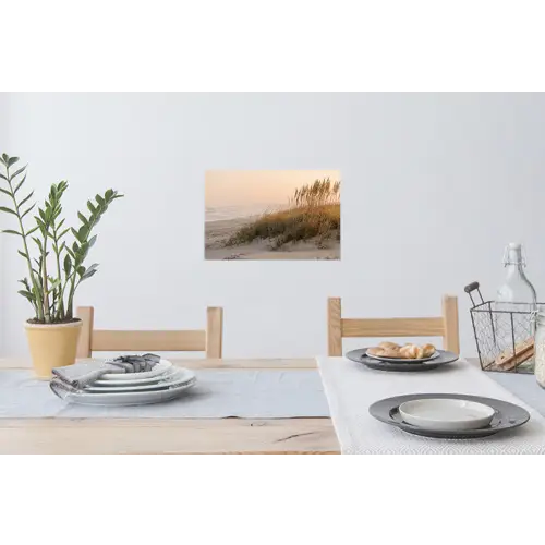 Duinlandschap - Zonsondergang - Strand Muursticker klein -eettafel
