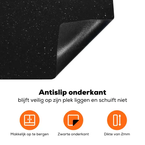 Sterrenstof Symfonie Inductie beschermer vinyl 3mm klein -zzzzzzz-td-onderkant