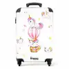 Luchtige eenhoorns Koffer - NBS - Handbagage middel -productfoto_recht