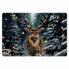 Kerst - Magie - Bos - Kleurrijk Placemat vinyl groot -zzsfeer1_Kitchenyeah-website