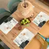 Wabi sabi - Beige - Plant Placemat vinyl groot -zzsfeer5_Kitchenyeah-website