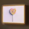 Hart - Lolly - Snoep Light Box met batterij (Wandlamp) middel -z3d_website