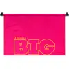 Minimalistisch - Roze - Dream big - Grafisch Wandkleed katoen klein -zz3d