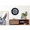 Vinyl - LP - Delfts Blauw - Muziek Wandcirkel aluminium klein -kantoor
