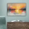Modern - Abstract - Goud - Roze canvas 2cm klein -sfeer4