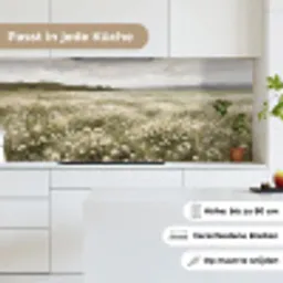 Illustratie - Landschap - Wit keuken achterwand 2 middel -sfeer4_DE