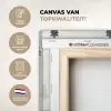 Illustratie - Kerstbomen - Wit canvas 2cm xxl 828 -sfeer2