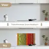 Kruiden - Specerijen - Kleurrijk keuken achterwand spatscherm klein -voor_na_NL
