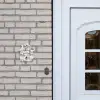 Natuurstenen - Sierlijk Naambord Huisje klein -sfeer1
