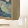 Vissen - Waterlelies - Oranje - Water Light Box met batterij (Wandlamp) middel -USP_websiteoplaadbaarNL