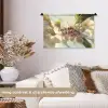 Bloesems - Zonlicht - Quote - Wit Wandkleed katoen klein -sfeer1