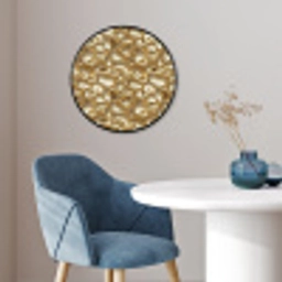 Abstract - Modern - Goud Fotolijst rond zonder passe partout klein 856 -sfeer2