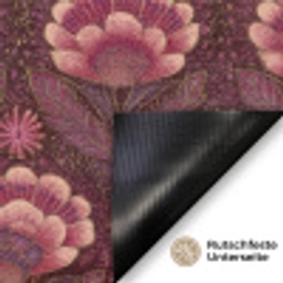 Bloemen - Waaier - Paars Deurmat klein 898 -antislip_DE