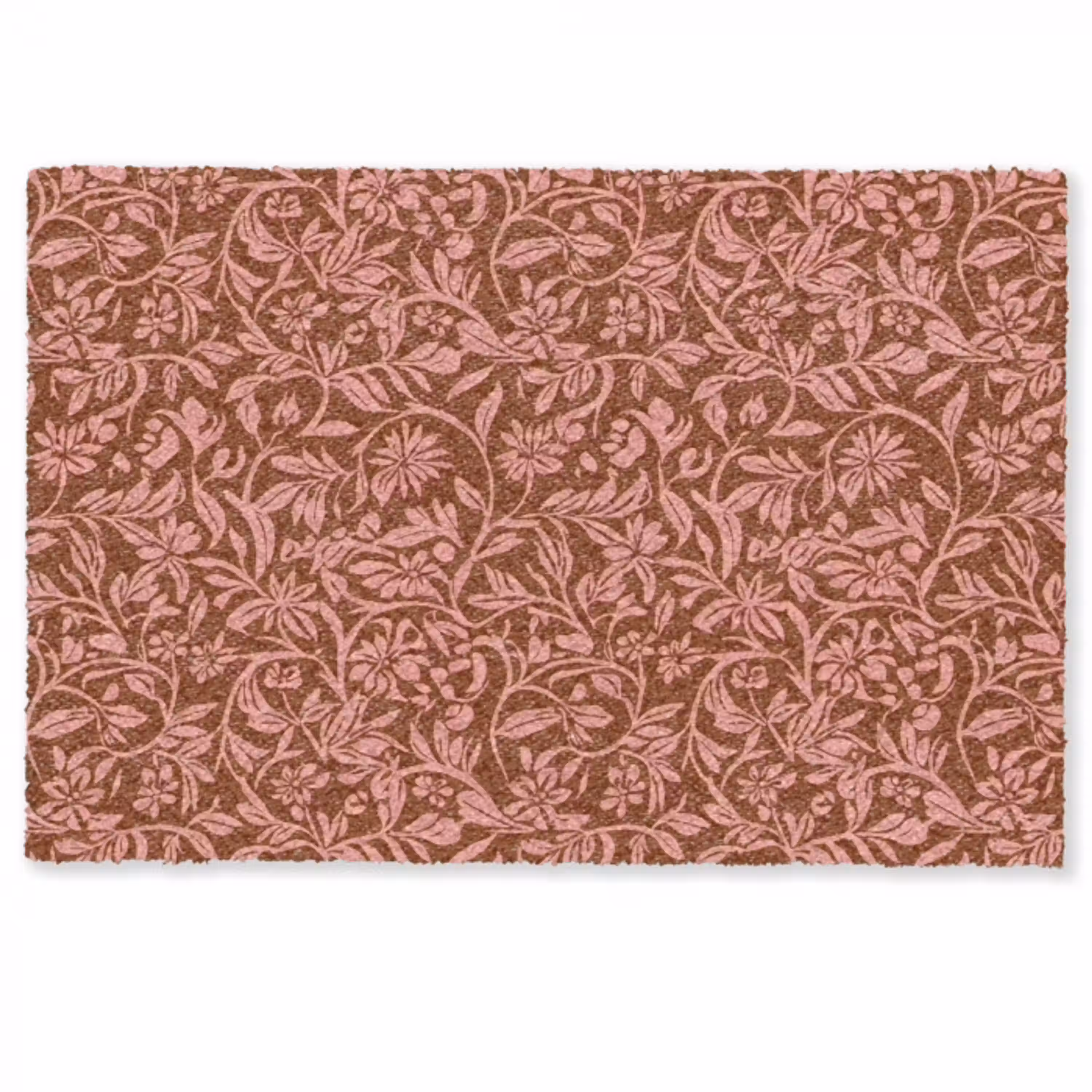 Bloemen - Print - Roze Deurmat klein 898 -zkaufland3d