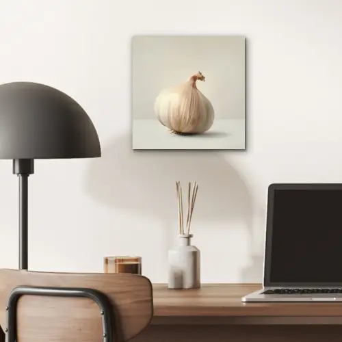 Knoflook - Natuurlijk - Beige aluminium wit klein -sfeer5
