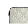 Barok - Patroon - Beige laptophoes neopreen klein 279 -detail