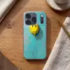 Ballon - Geel - Smiley Telefoonhoesje iPhone 17 Pro klein -sfeer1