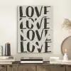 Love - Hart - Beige PET vilt klein -sfeer1