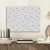 Blauw - Driehoek - Patroon PET vilt klein 837 -sfeer1